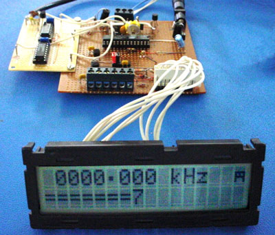 LCD frequency counter