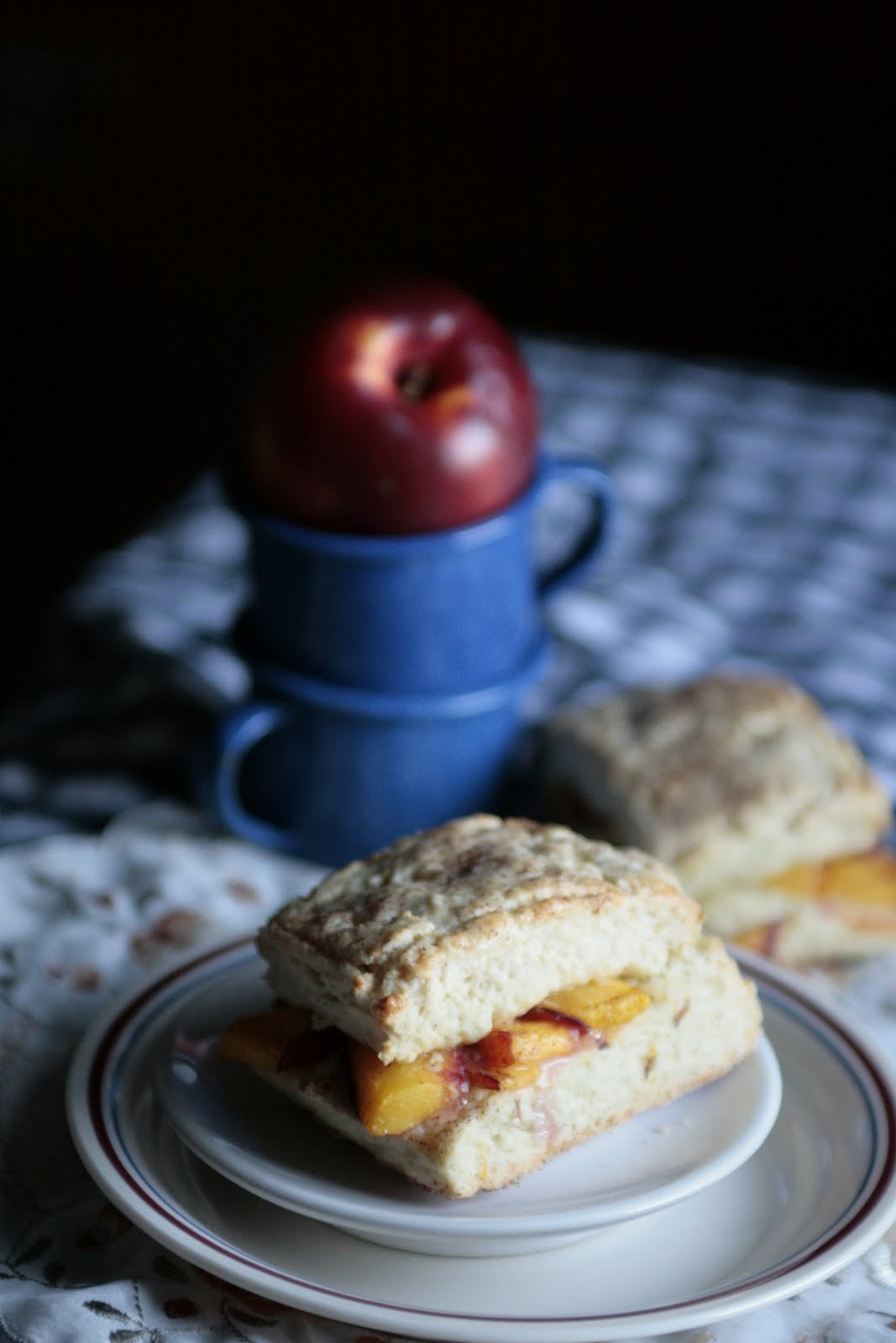 Indigo Scones Nectarine Scones