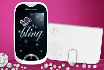 Touchscreen Phone Android 3G Phone Micromax Bling 2