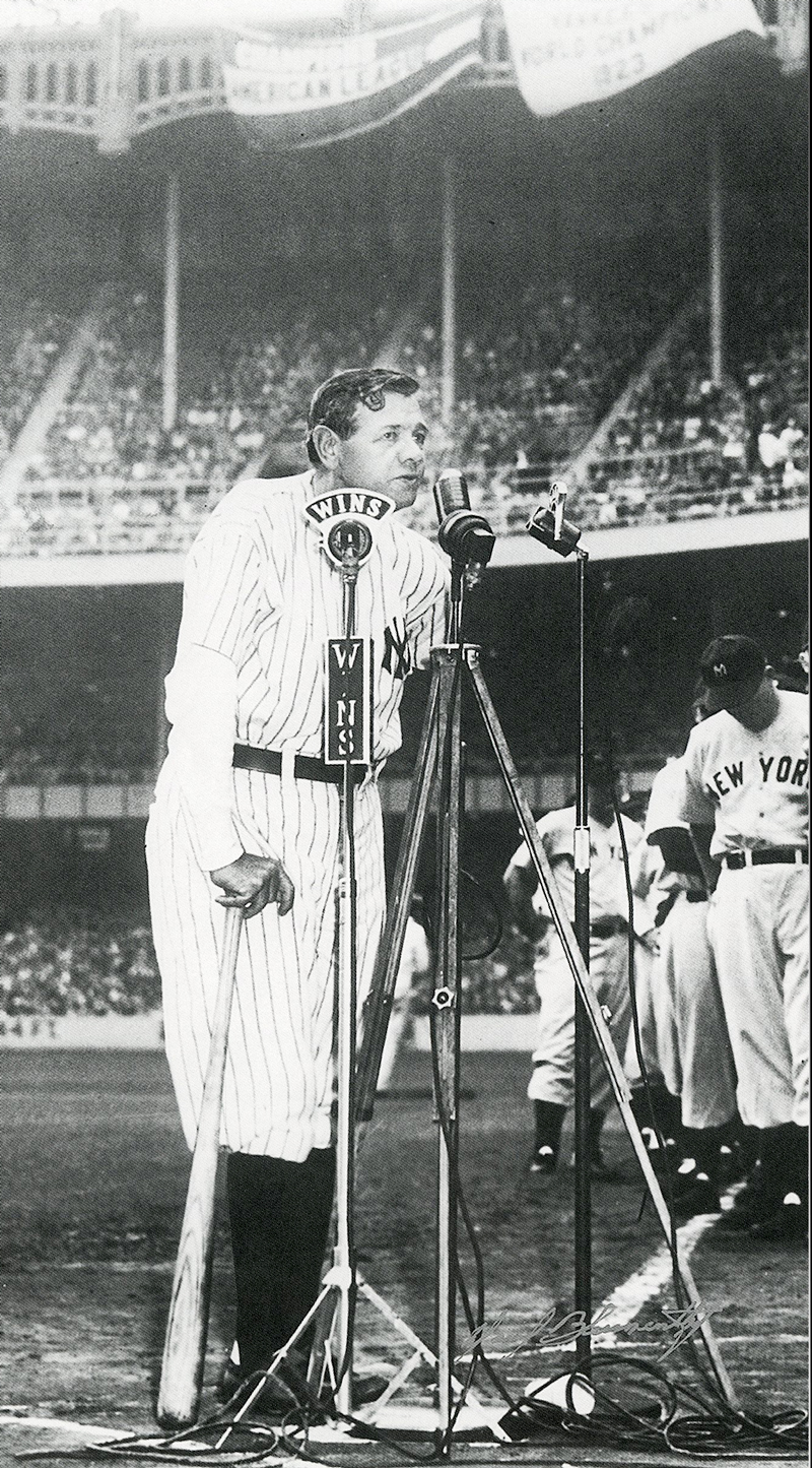 Babe Ruth farewell 1948