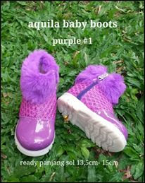 Sepatu Bayi Warna Ungu