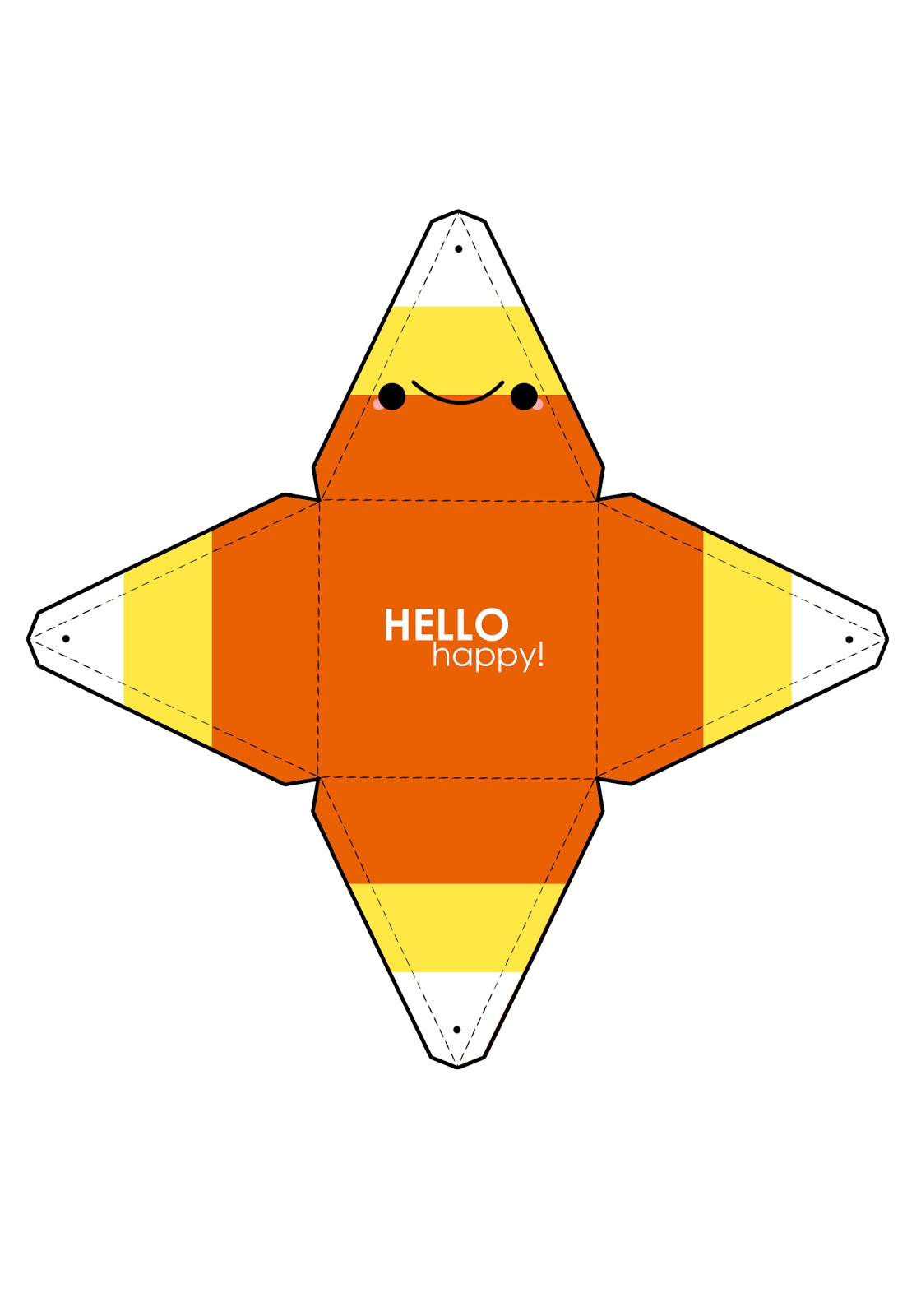 Critical image intended for candy corn template printable Adaptable image in candy corn template printable