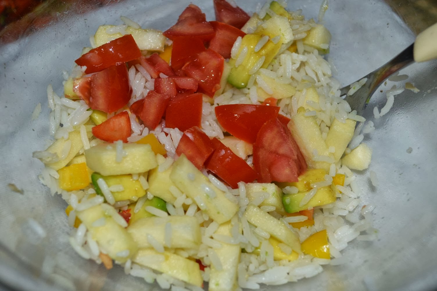Mely's kitchen: Simple Rice Salad