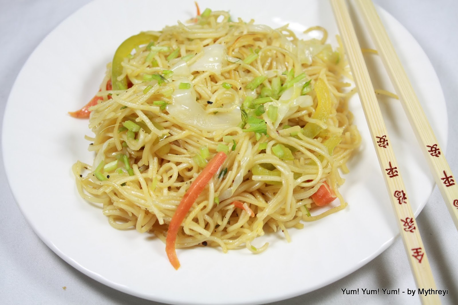 Yum Yum Yum Chili Garlic Noodles Restaurant Style Bamboo