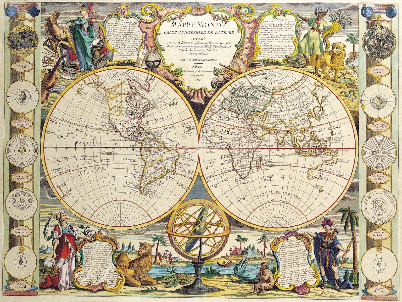 Wallpaper Antique Maps