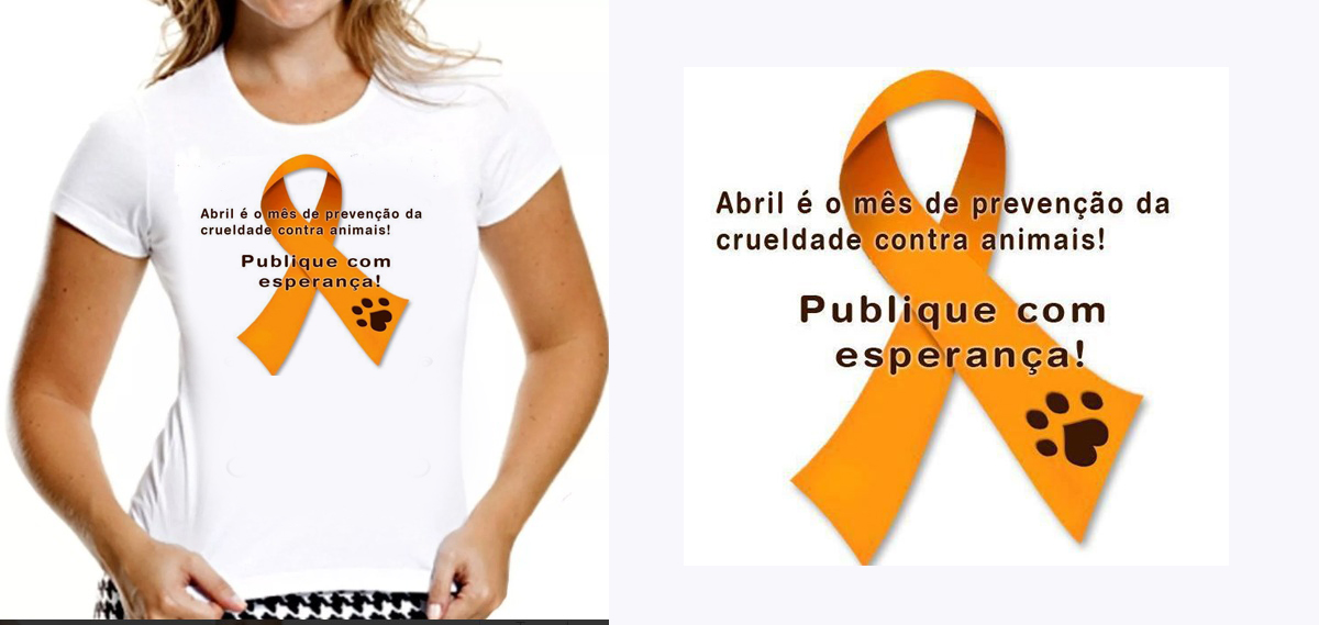 CAMISETA ABRIL AMARELO