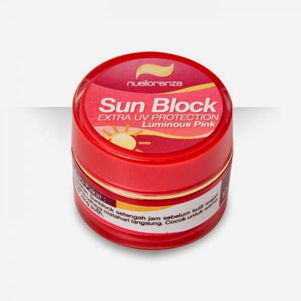 Produk Perawatan Tubuh Sunblock Luminous Pink