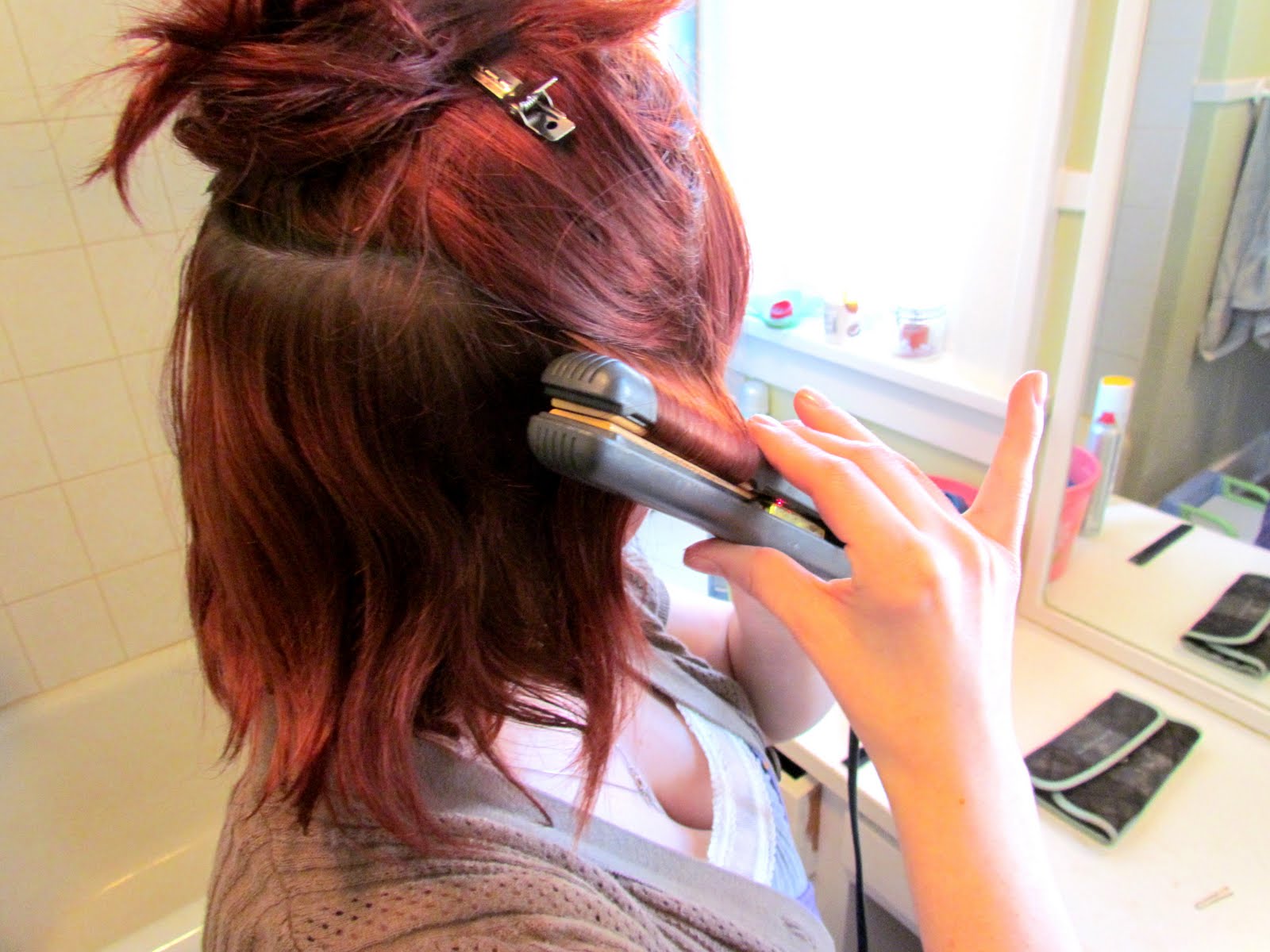 Tangible Artiste Hair Tip Tuesday On A Thursday Flat Iron Curls