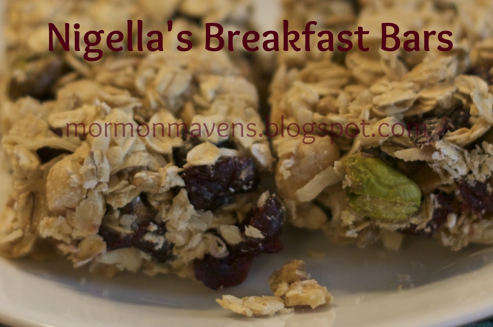 Mormon Mavens in the Kitchen Nigella's Breakfast Bars