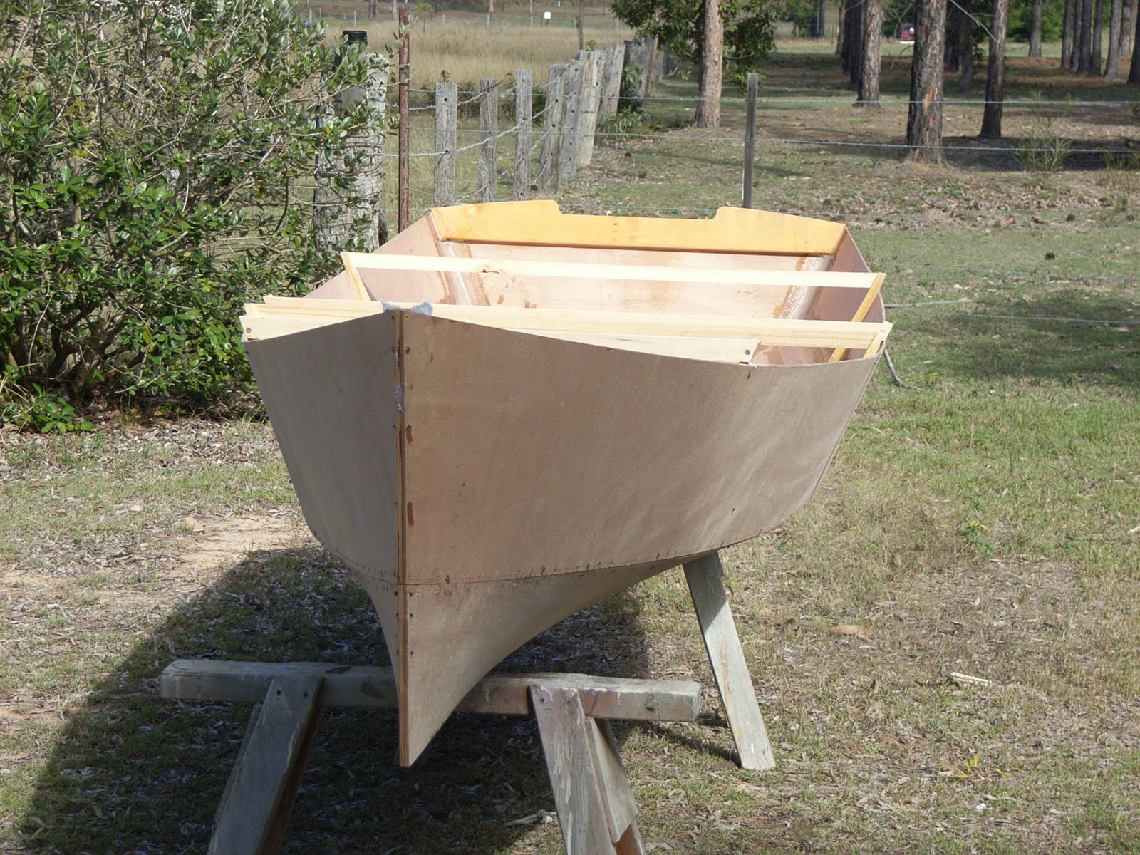 Ross Lillistone Wooden Boats Fleet a PlaningHull Version of Flint