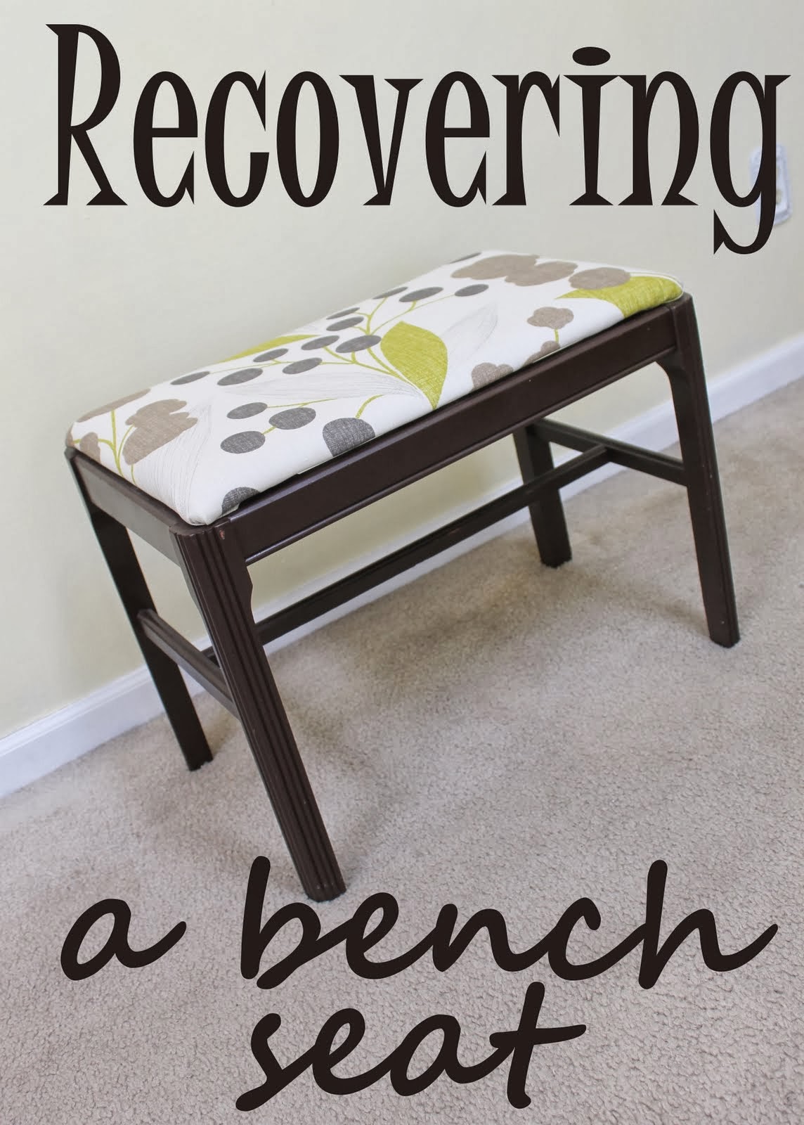 Hems and Haws Bench Recovery