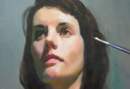 Speed painting - portrait of Carol by Louis Smith