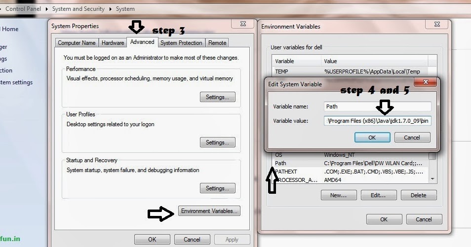 How to Add the Path and Environment Variables in Windowsisearchfun