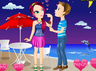 Juego de moda para la cita de amor