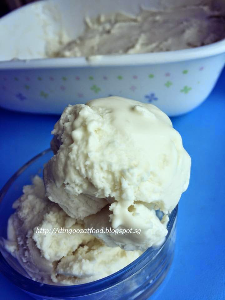 Miki's Food Archives Homemade Coconut Milk Ice Cream (without ice