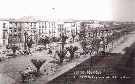Resultado de imagen de paseo linarejos linares siglo XIX
