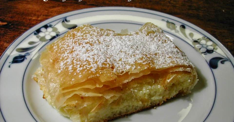 Cooking Tip of the Day Cheese Strudel