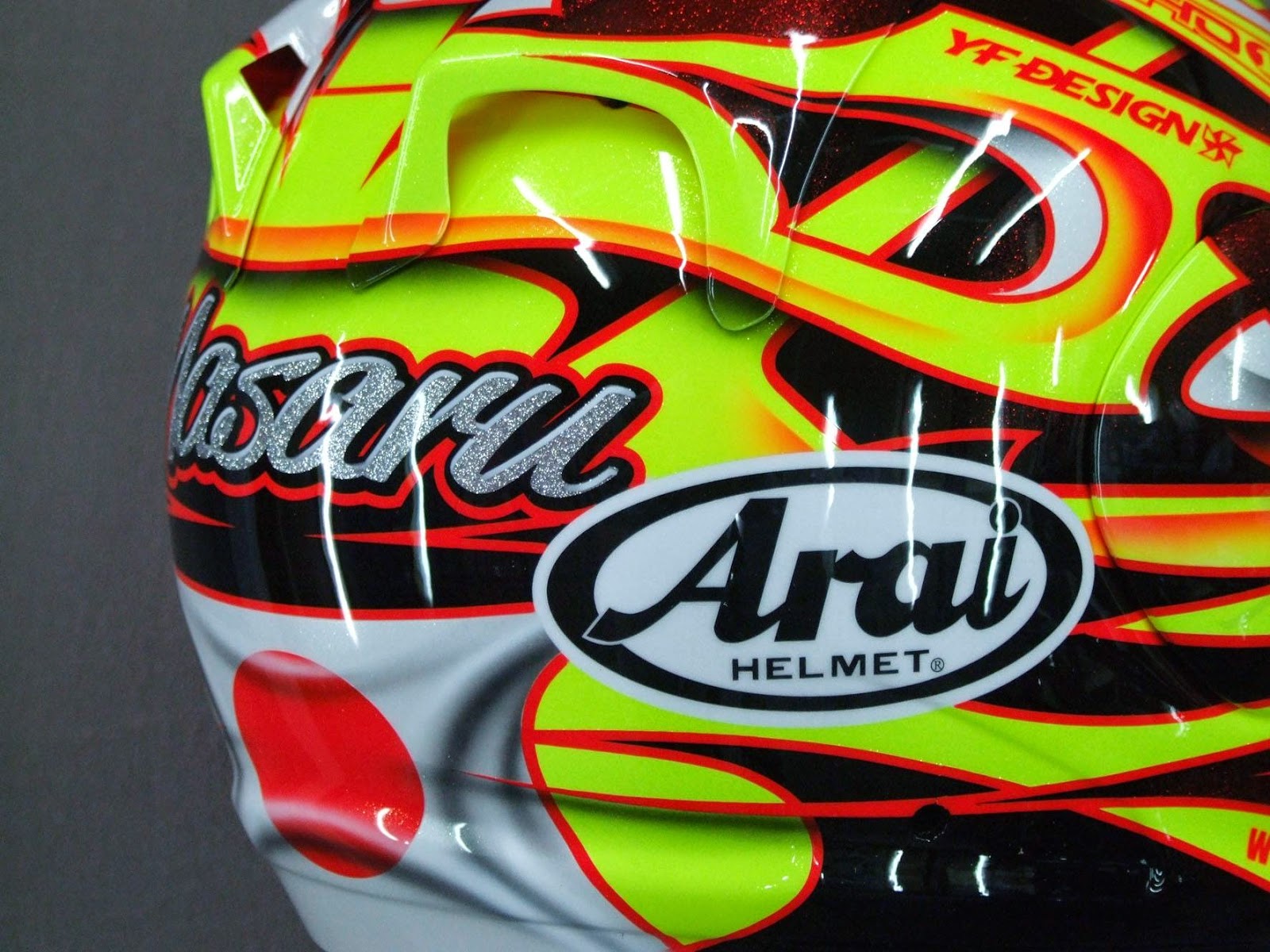 Racing Helmets Garage Arai RXGP "Josho1" 2015 by YF Design