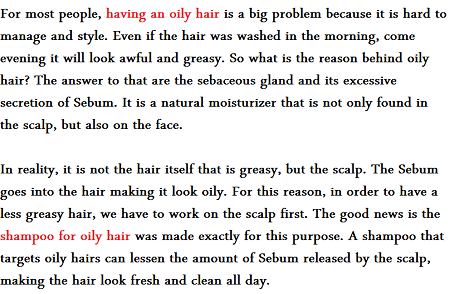 Best Shampoo For Hair Best Shampoo For Oily Hair