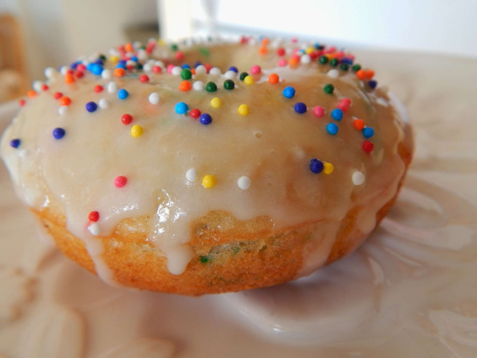 MorningNooNight Funfetti Cake Donuts