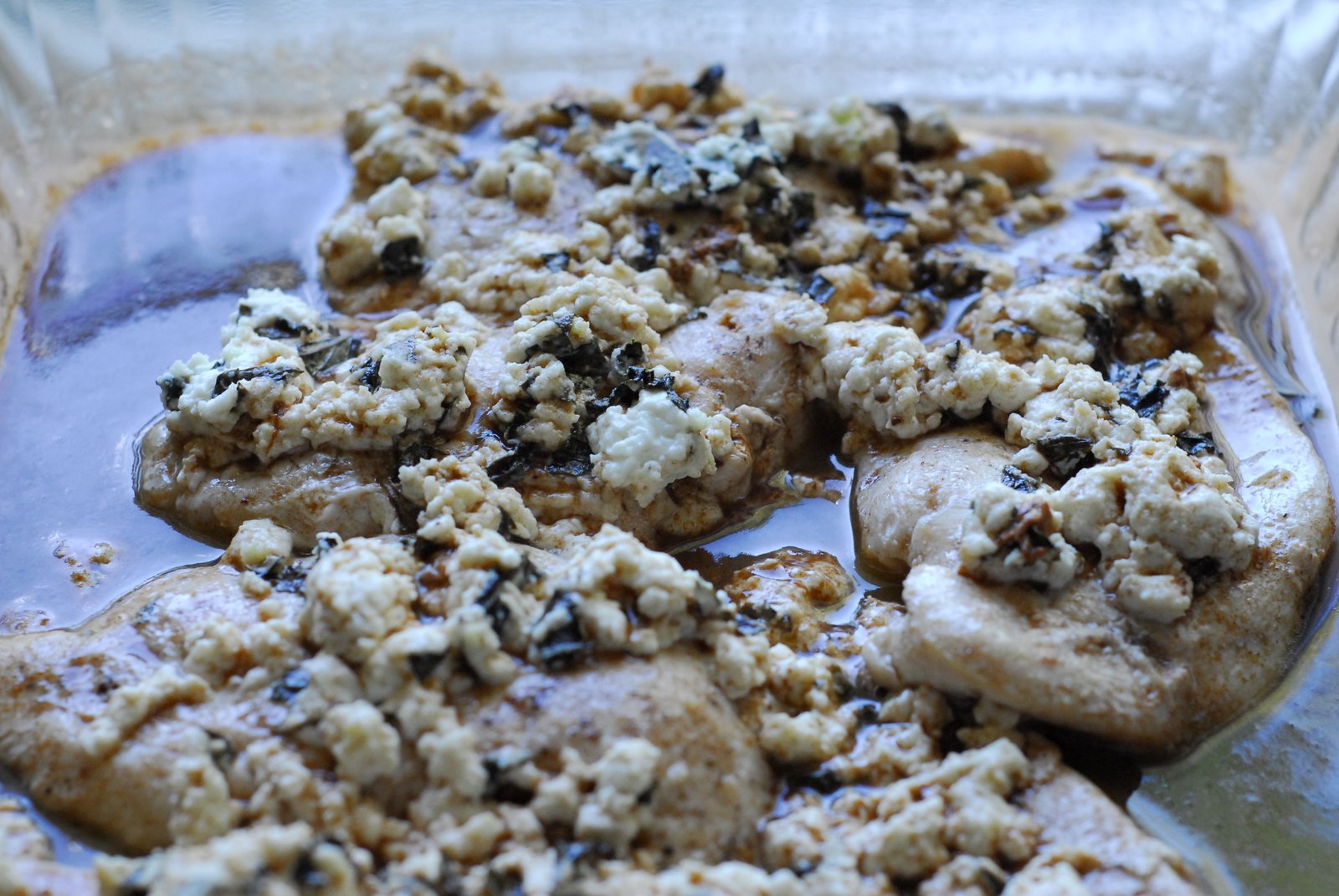 Let's Eat! Balsamic Chicken with Goat Cheese