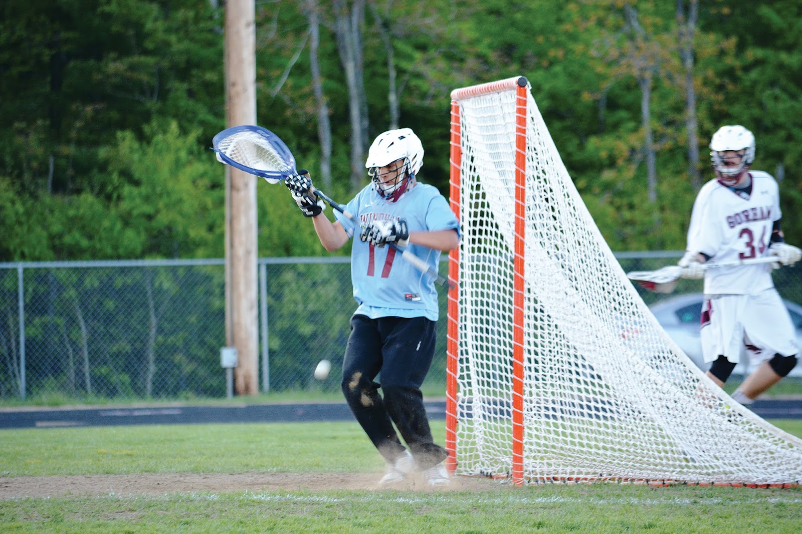 The Windham Eagle Sports Boys Eagles lacrosse falls short to Gorham Rams By Stephanie Coffin
