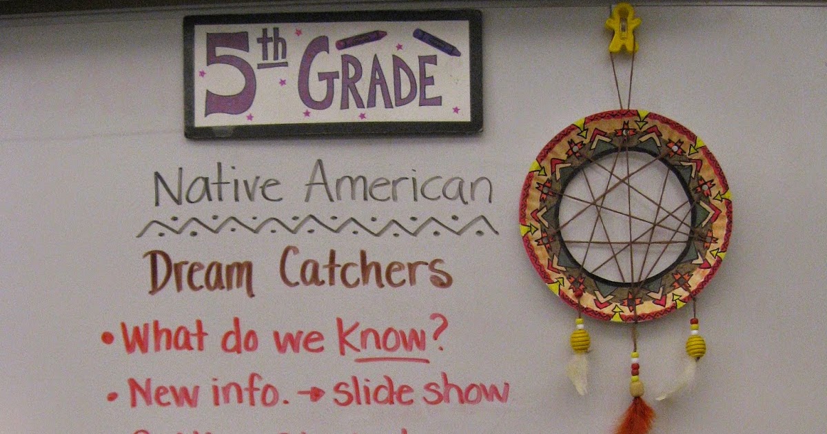 Jamestown Elementary Art Blog 5th Grade Native American Dream Catchers