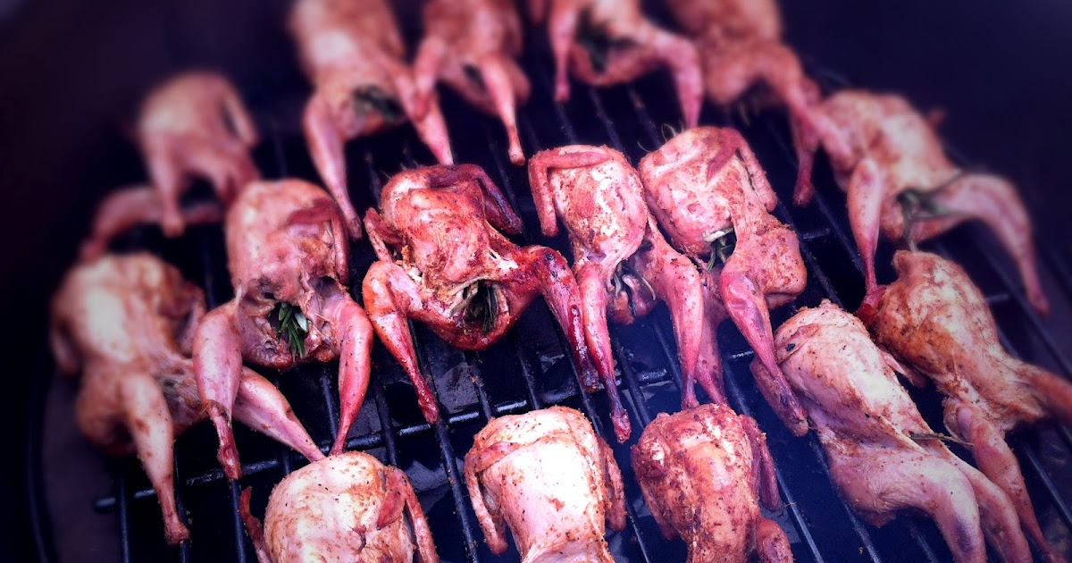 Bite and Booze Grilled Rosemary Quail with Team Sweet Mama's BBQ