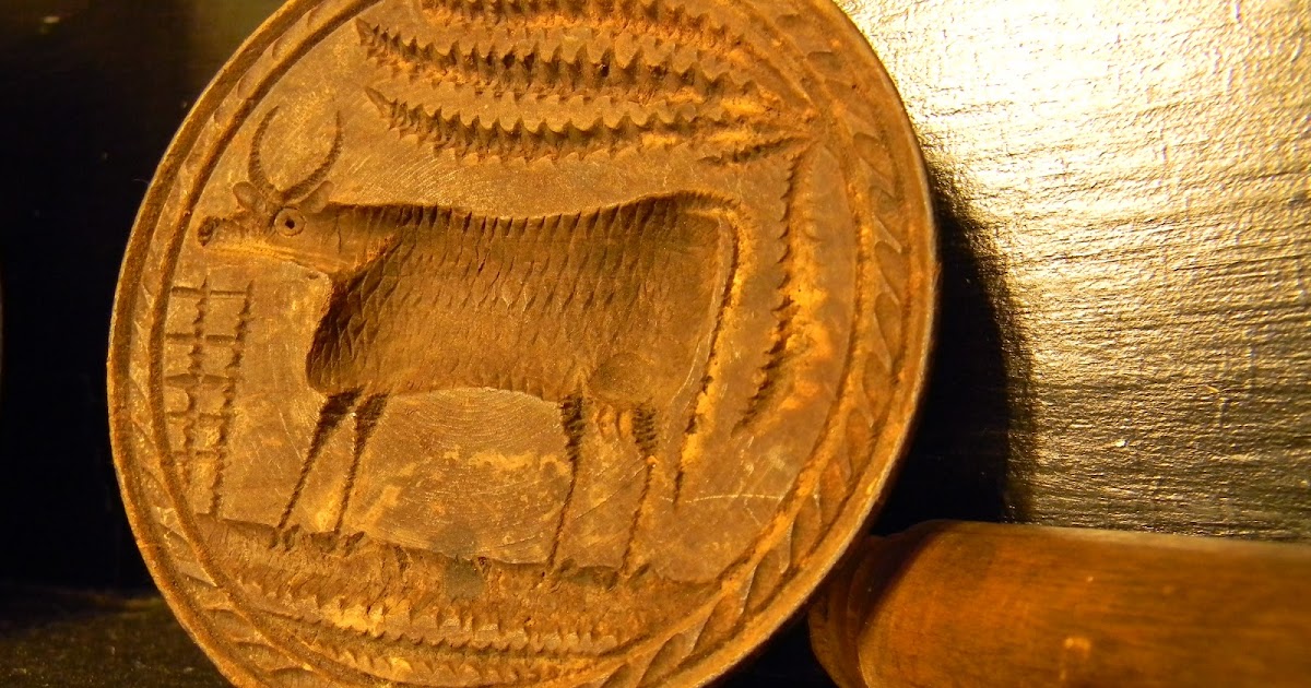 Little Lamb Antiques Extremely Rare Butter Mold for Sale!