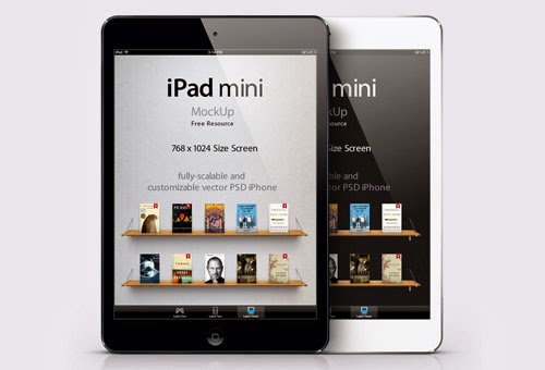 iPad Mini Mockup PSD iPad Mini Mockup PSD