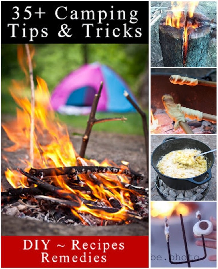 35+ Camping Tips And Tricks & Treats DIY Craft Projects