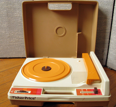 fisher price vinyl record player