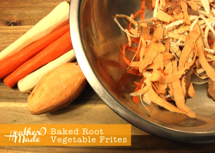 Heather O Made Baked Root Vegetable Frites