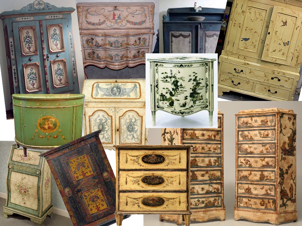 Pequeñeces: Muebles pintados a mano