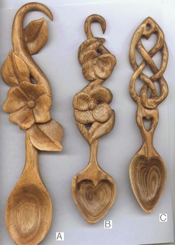 Wood Carving Spoon Patterns