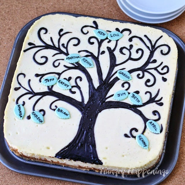 Family Tree Cheesecake Hungry Happenings Recipes