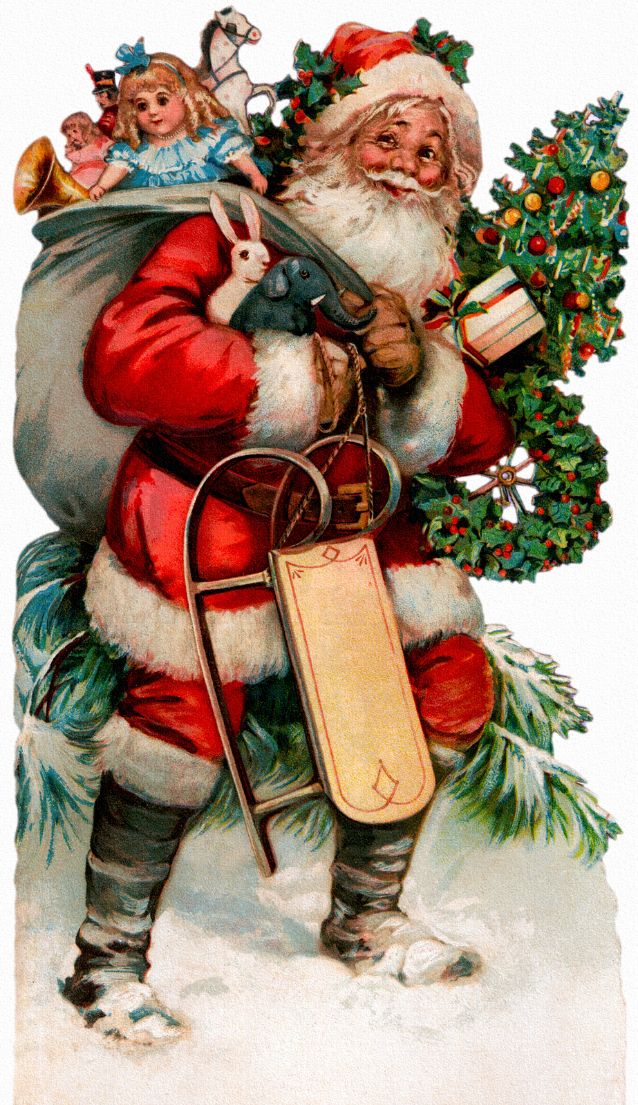 vintage santa claus cards and a holiday wallpaper the santa photo cards