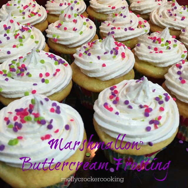 Molly Crocker Cooking Marshmallow Buttercream Frosting