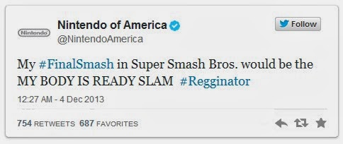 Reggie Fils-Aime diz que Sakurai deveria pensar em adicioná-lo como lutador em Super Smash Bros. for Wii U & 3DS Reggie+smash+bros+wii+u+3ds+nintendo+blast