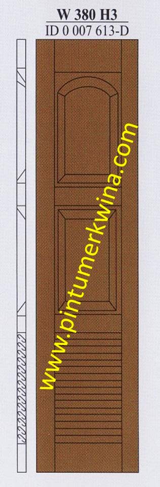 PINTU GARASI WINA TYPE W380 H3