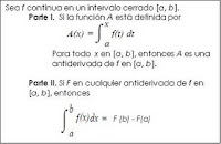 Teorema Fundamental del Cálculo
