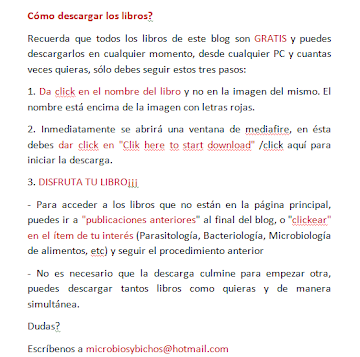 Cómo descargar los libros del BLOG?