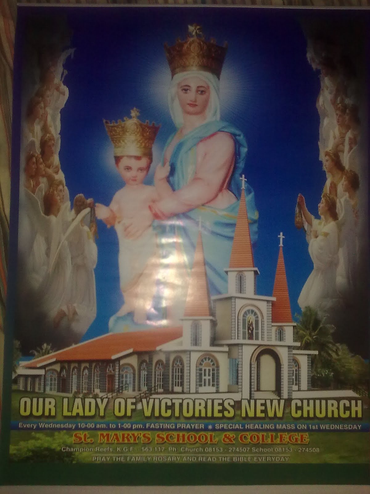 Our Lady of Victories Church, Champion Reef, (KGF) Kolar Gold Feilds