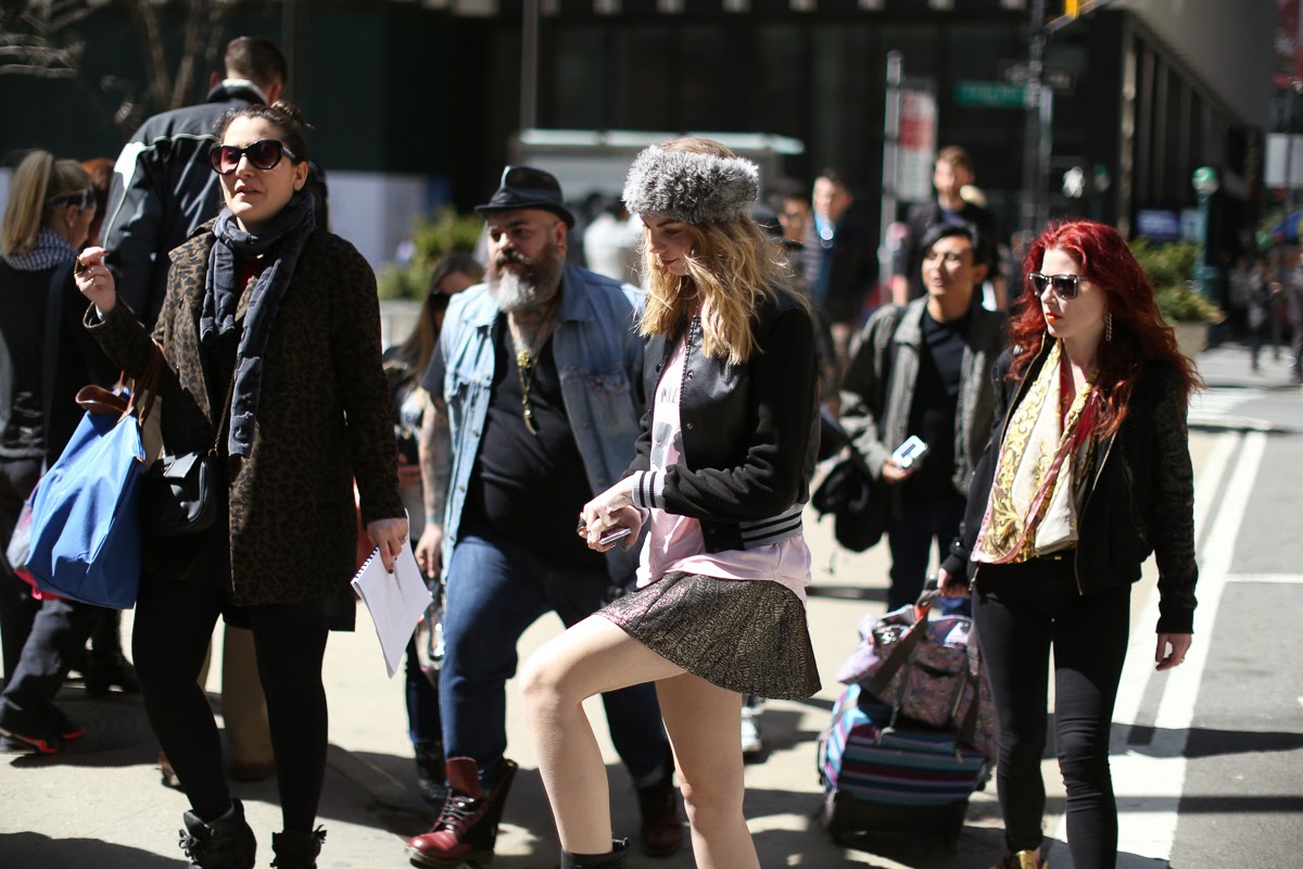 BTS At A Fashion Week Casting With Macgraw