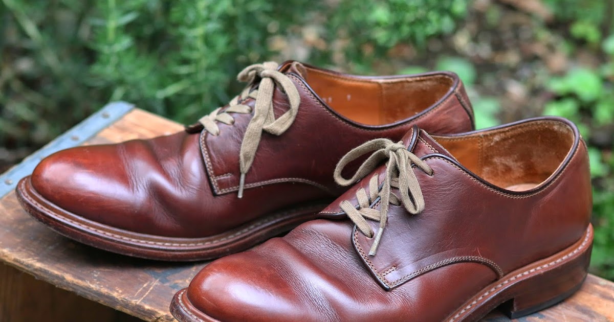 moto クロムエクセル　プレートゥ　グリーン MOTO/PLAIN TOE OXFORD SHOES(グリーン) - T-bird