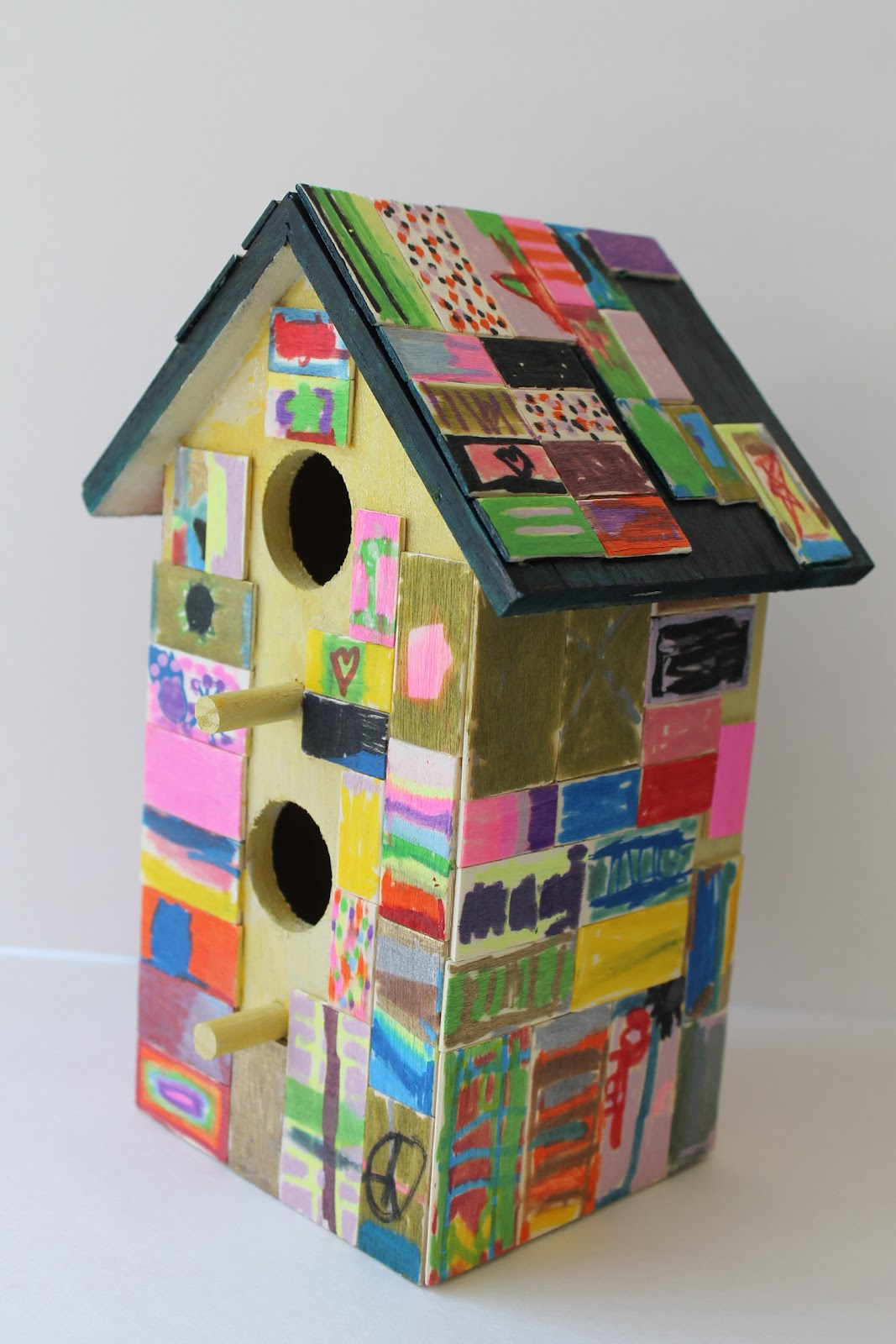 The Adelphi Project Birdhouses!....end of the year auction items