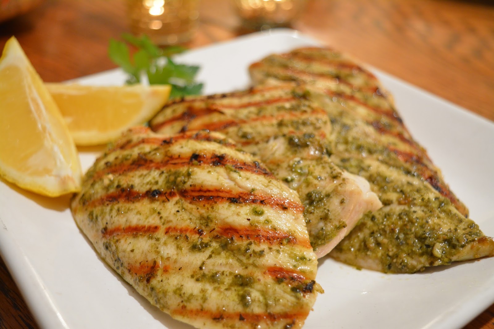 Keeping it Real with Joy Pesto Lemon Chicken