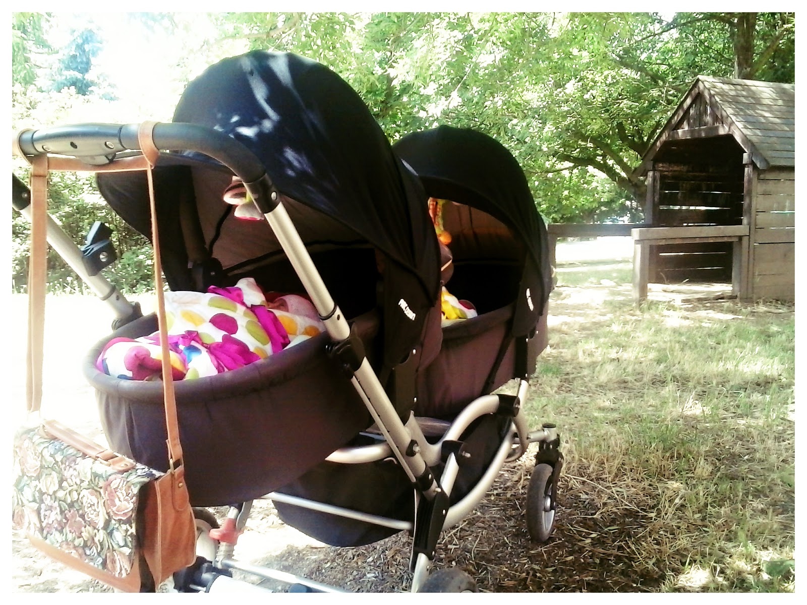 Výbava pro miminka - dvojkočárek twin stroller