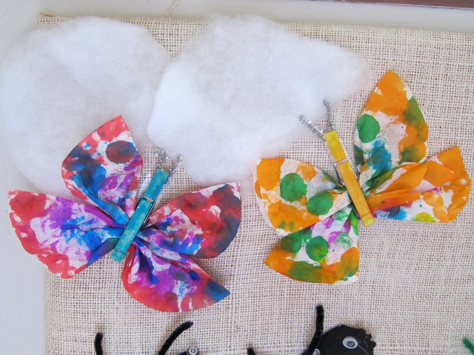 Coffee Filter Butterflies