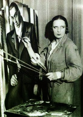 Tamara de Lempicka en acción